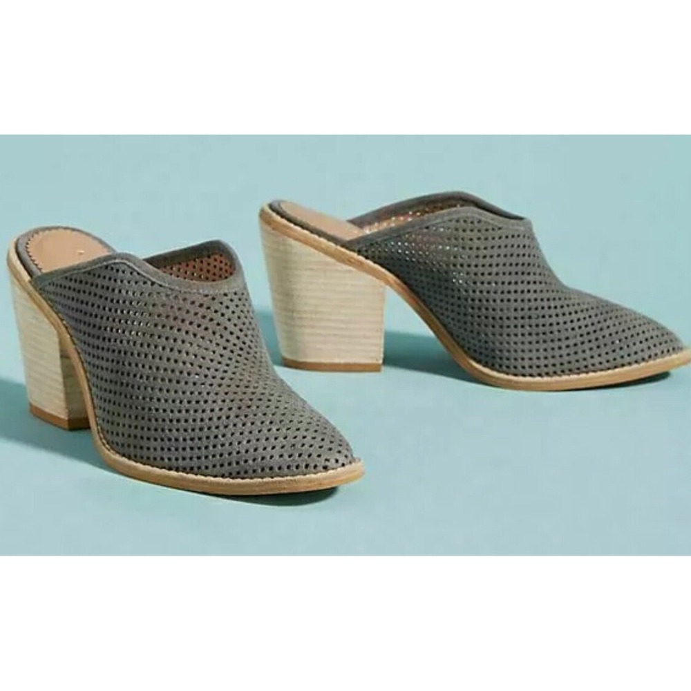 $140 New ANTHROPOLOGIE BLAIRE MULES size 38